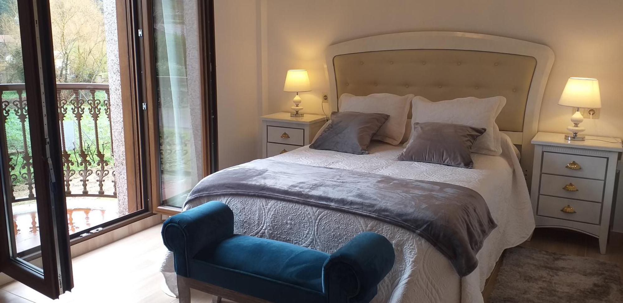 カルダス・デ・レイス Casa Victoria Garden Con Jacuzzi Y Piscinaヴィラ エクステリア 写真