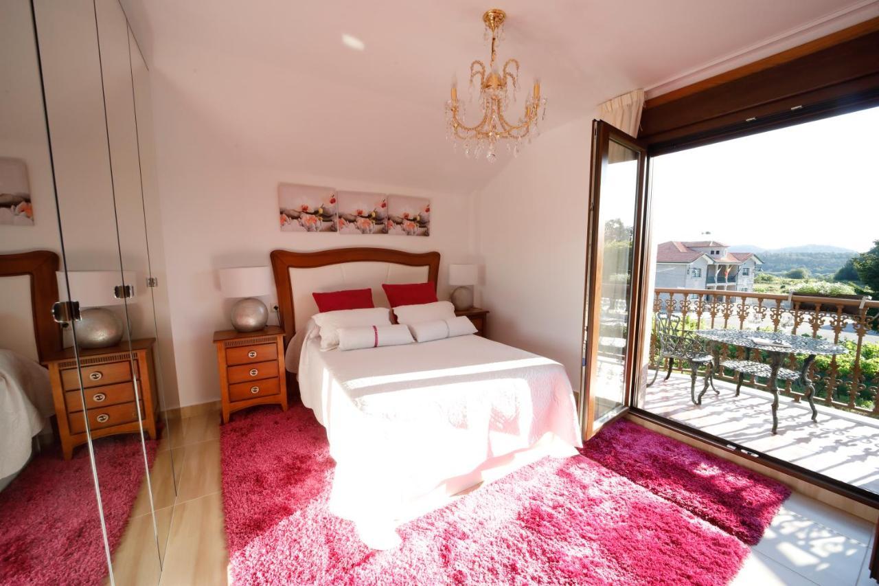 カルダス・デ・レイス Casa Victoria Garden Con Jacuzzi Y Piscinaヴィラ エクステリア 写真