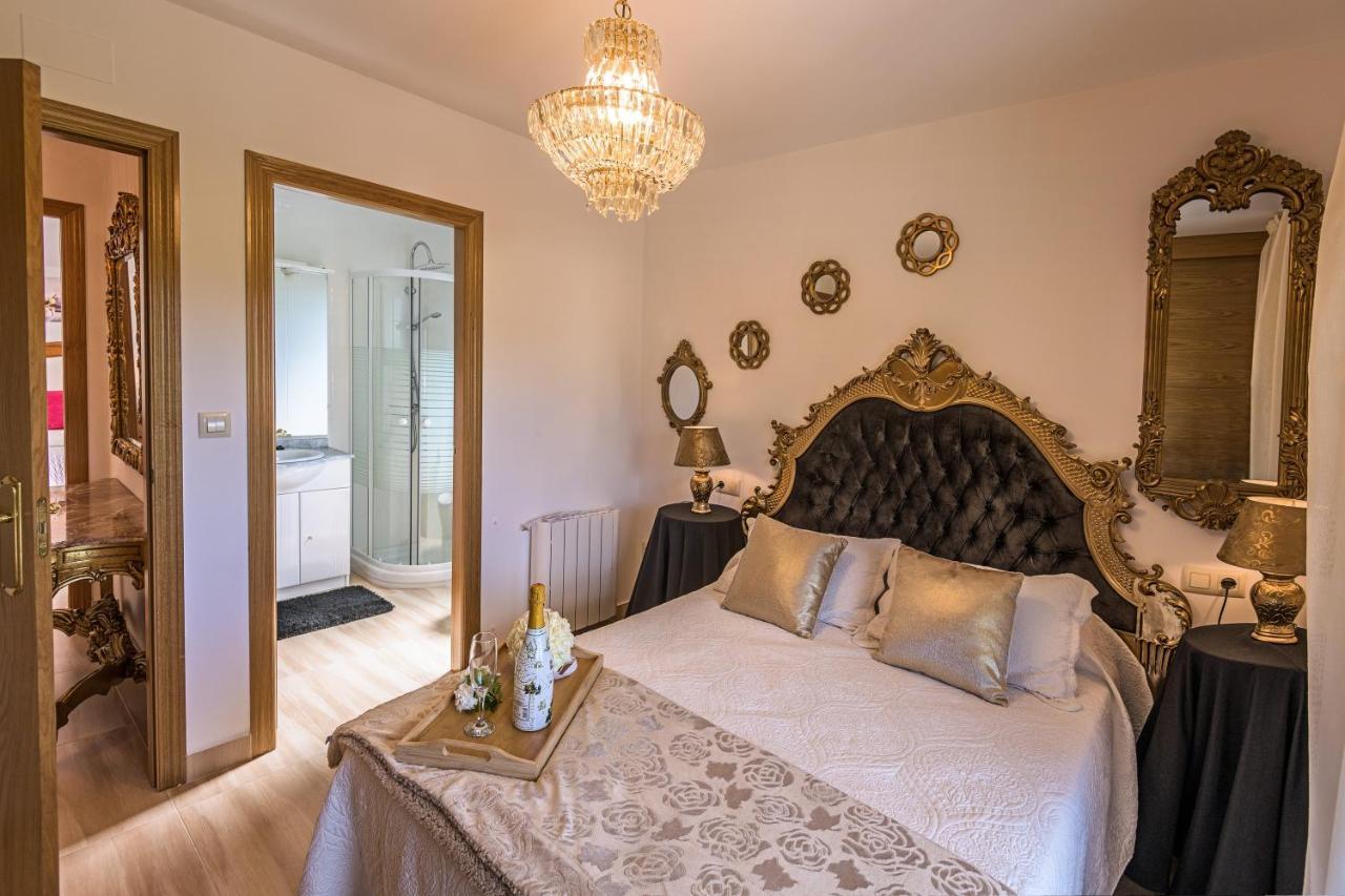 カルダス・デ・レイス Casa Victoria Garden Con Jacuzzi Y Piscinaヴィラ エクステリア 写真